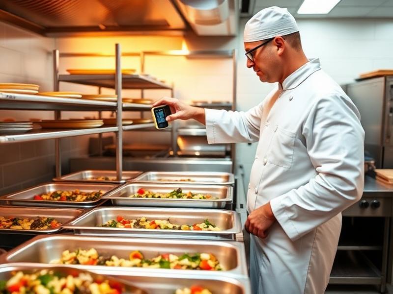 Contrôle des températures en cuisine, méthode HACCP